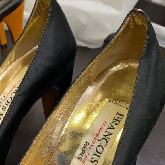 Vintage Francois Villon Paris Heels Sz 37 - Picture 14 of 15